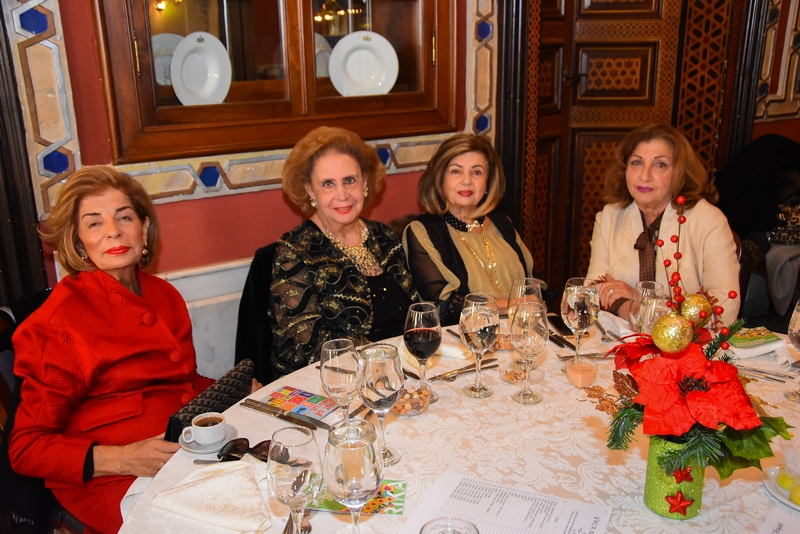 Young Women Christian Association lunch at Villa Linda Sursock